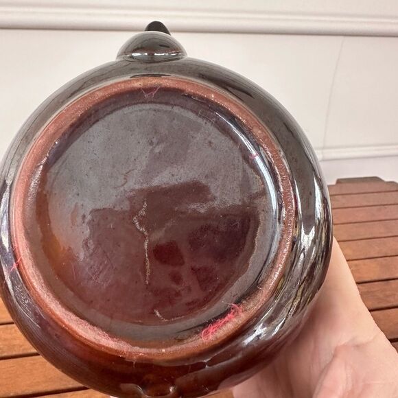 Beautiful vintage small brown teapot made in England - Picture 5 of 10